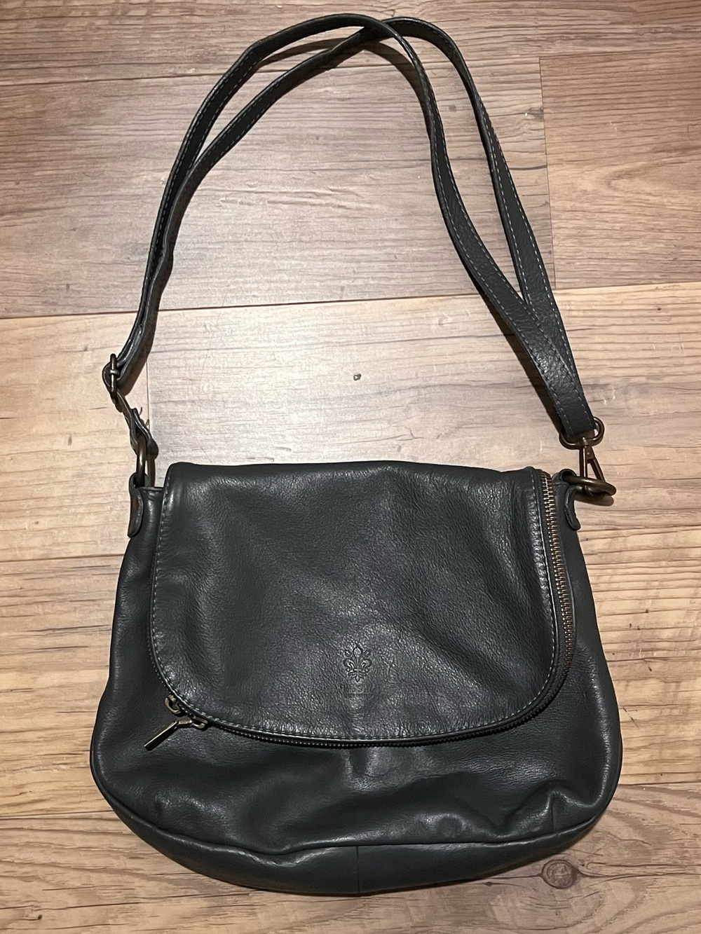 Genuine Leather Crossbody Bag